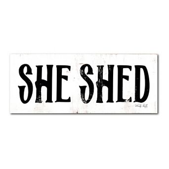COURTSIDE MARKET She Shed Gallery Canvas Wall Art