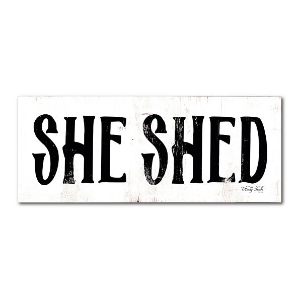 COURTSIDE MARKET She Shed Gallery Canvas Wall Art