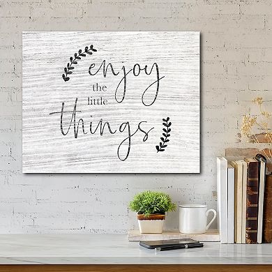 Courtside Market Enjoy Gallery Canvas Wall Art
