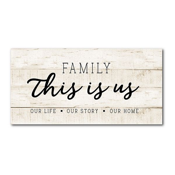 COURTSIDE MARKET This Is Us Gallery Canvas Wall Art