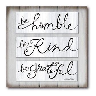 Be Humble, Be Kind Canvas