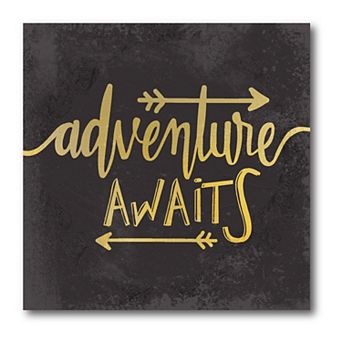 COURTSIDE MARKET Adventure Awaits 1 Gallery Canvas Wall Art