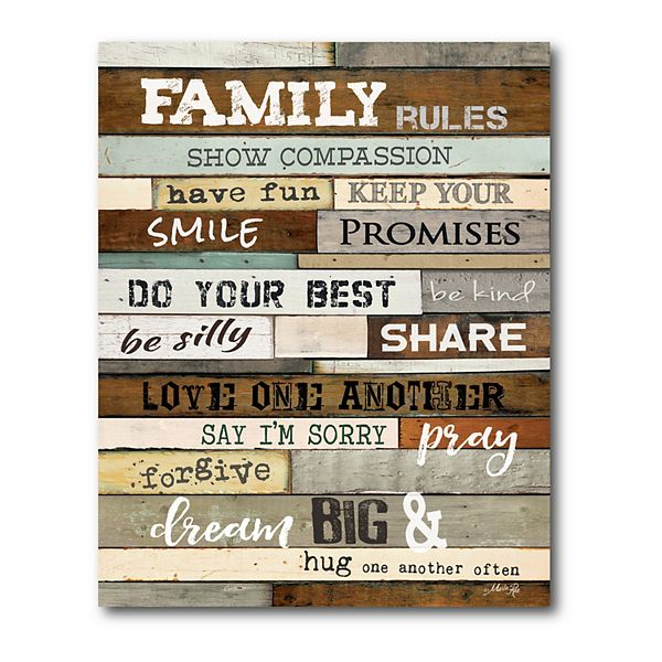 COURTSIDE MARKET Family Gallery Canvas Wall Art