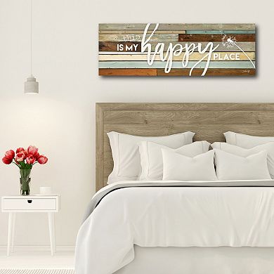 Courtside Market This Is My Happy Place Canvas Wall Art
