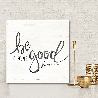 Courtside Market Be Good Gallery Canvas Wall Art