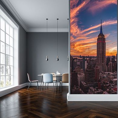Courtside Market New York Sunset Wall Decal Mural