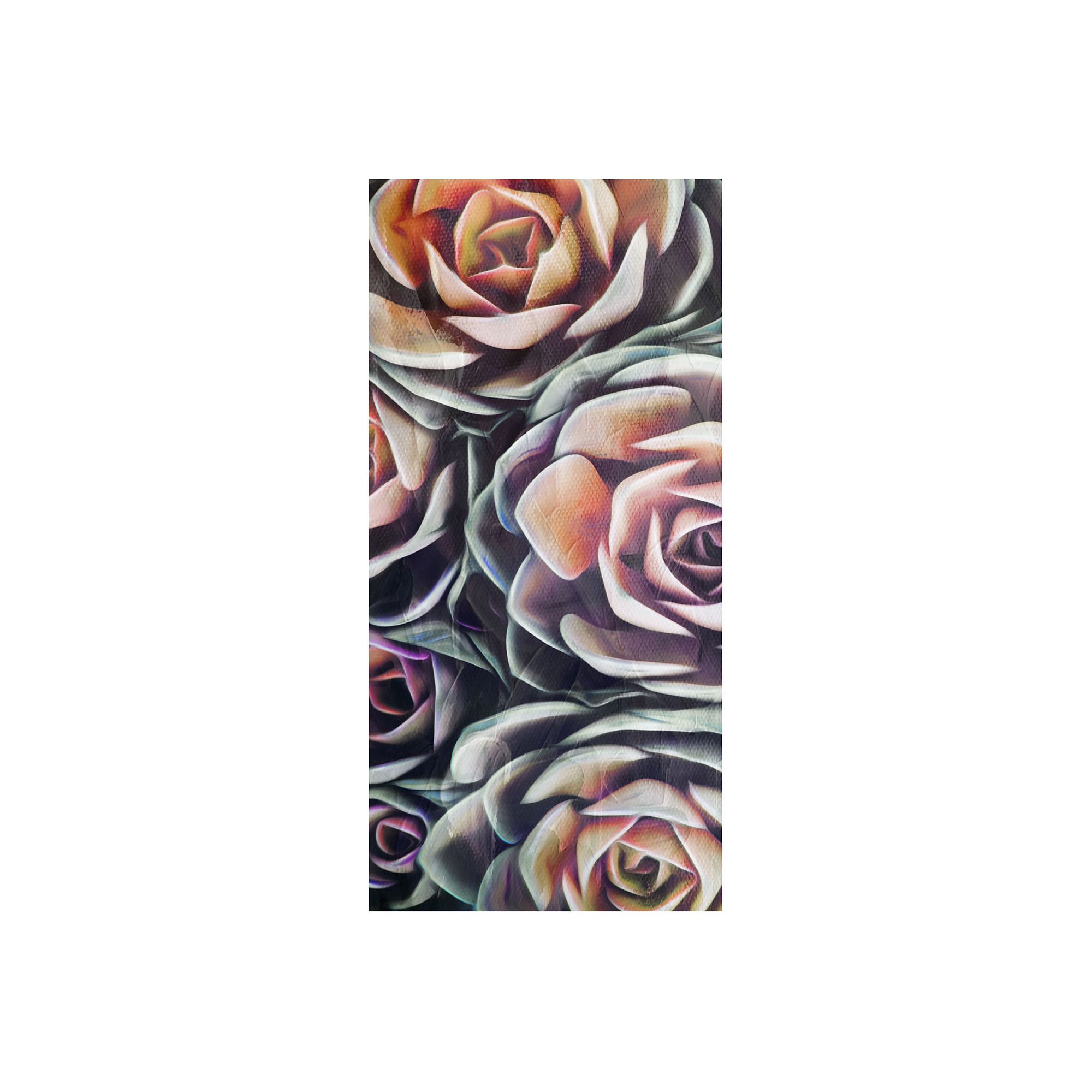 COURTSIDE MARKET Fall Succulents Mural, Multi Color