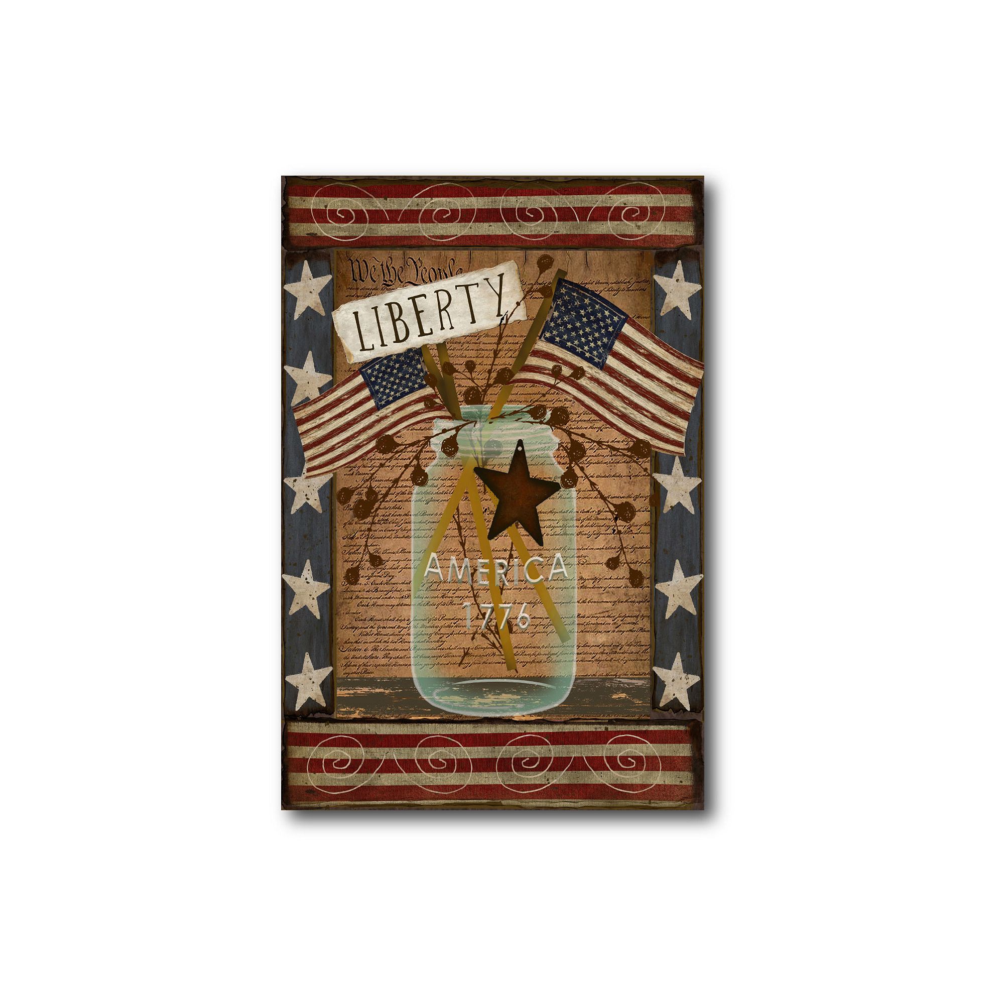 COURTSIDE MARKET Liberty Mason Gallery-Wrapped Canvas, Multi Color