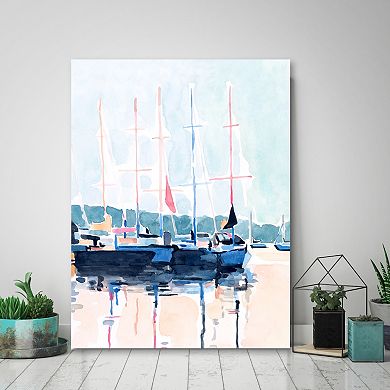 Courtside Market Sails Down Gallery Canvas Wall Art