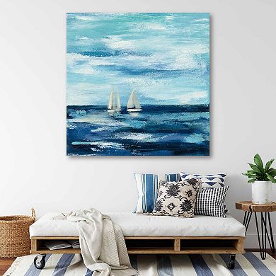 COURTSIDE MARKET Black Sea I Gallery Canvas Wall Art