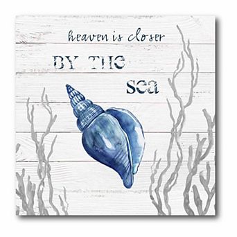 COURTSIDE MARKET Deep Blue Sea I Gallery Canvas Wall Art