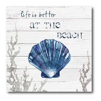 COURTSIDE MARKET Deep Blue Sea IV Gallery Canvas Wall Art