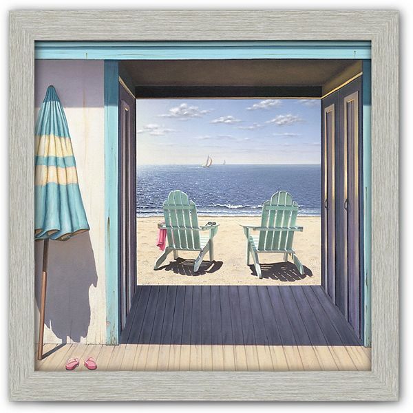 COURTSIDE MARKET Beach Club Gallery Canvas Wall Art