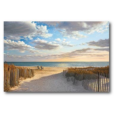 Sunset Beach Gallery Canvas