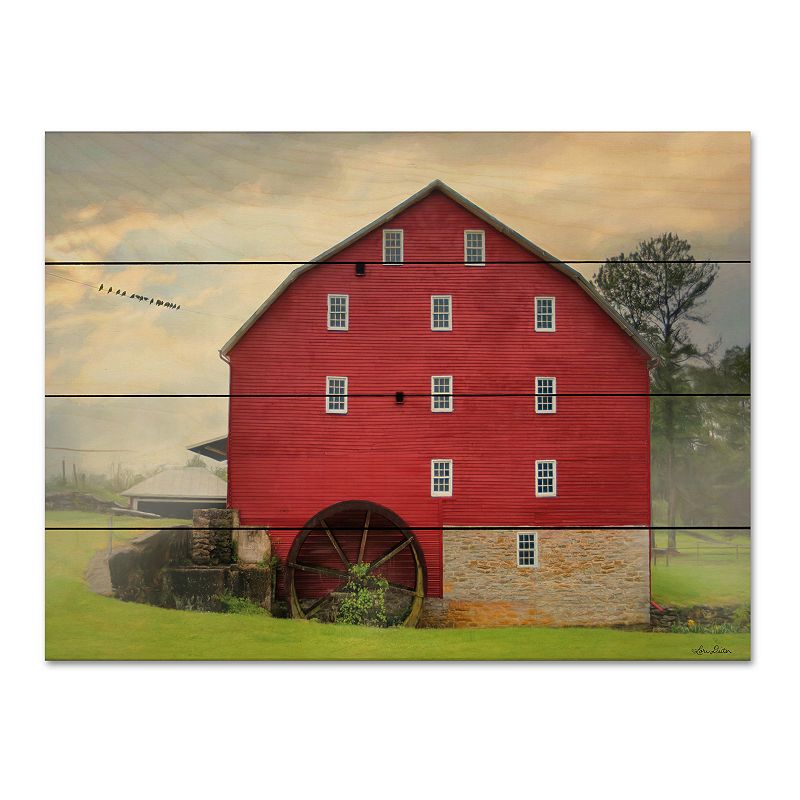Willow Grove Mill Wood Pallet Art, Multicolor, 16X20