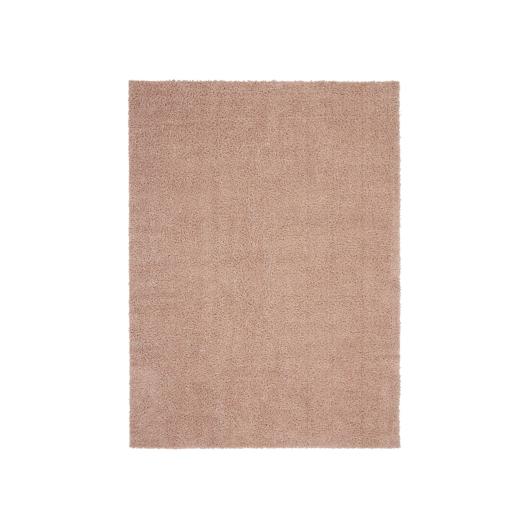 Nourison Malibu Shag Area Rug, Blush