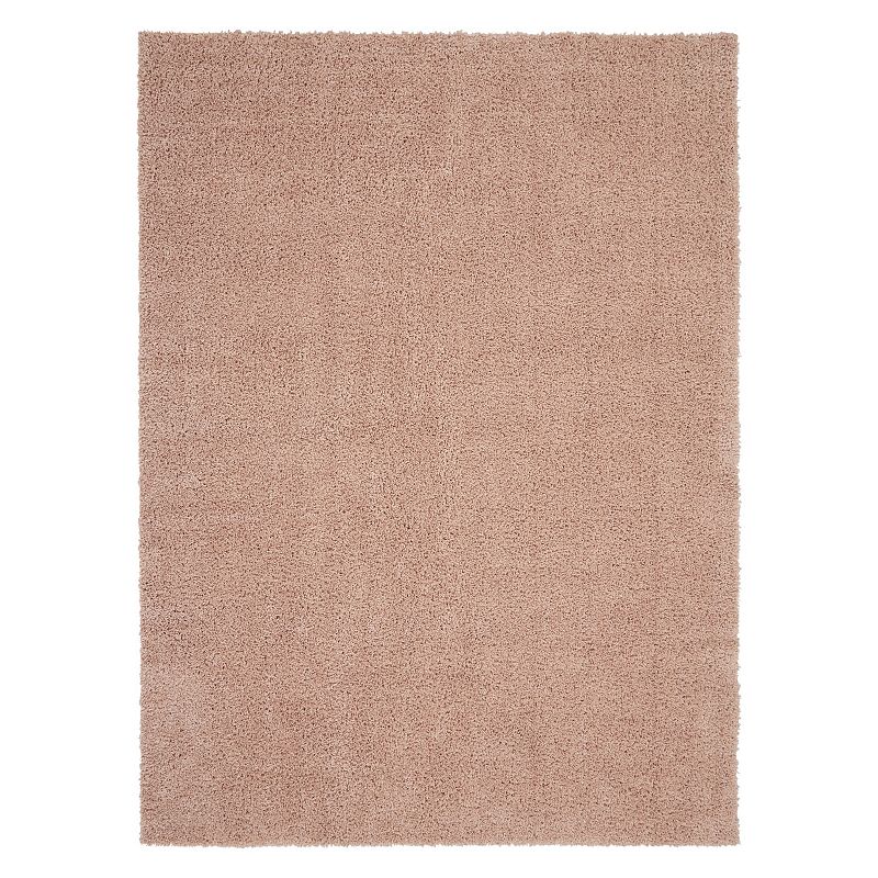 Nourison Malibu Shag Area Rug, Pink, 9X12 Ft