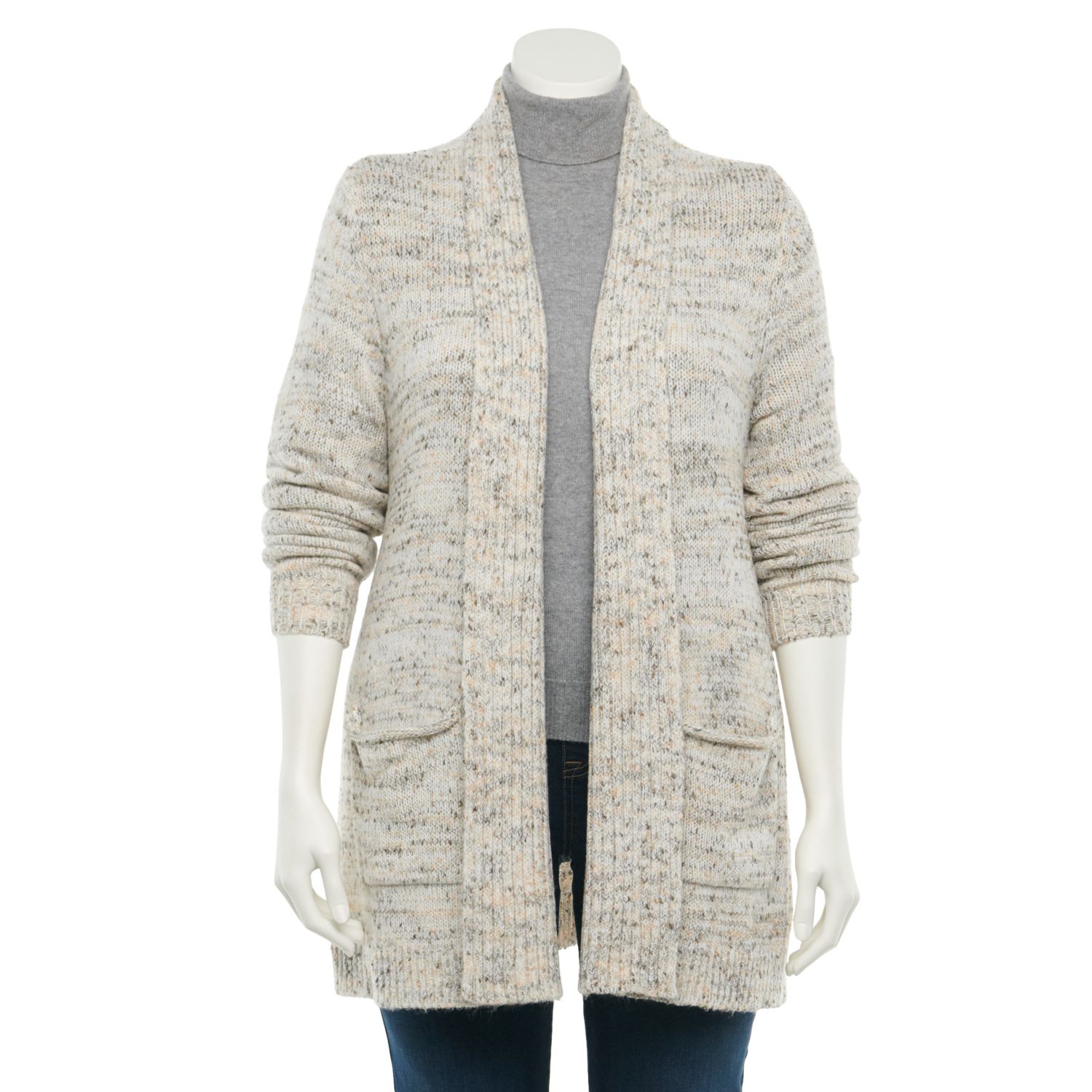 kohls plus size cardigans