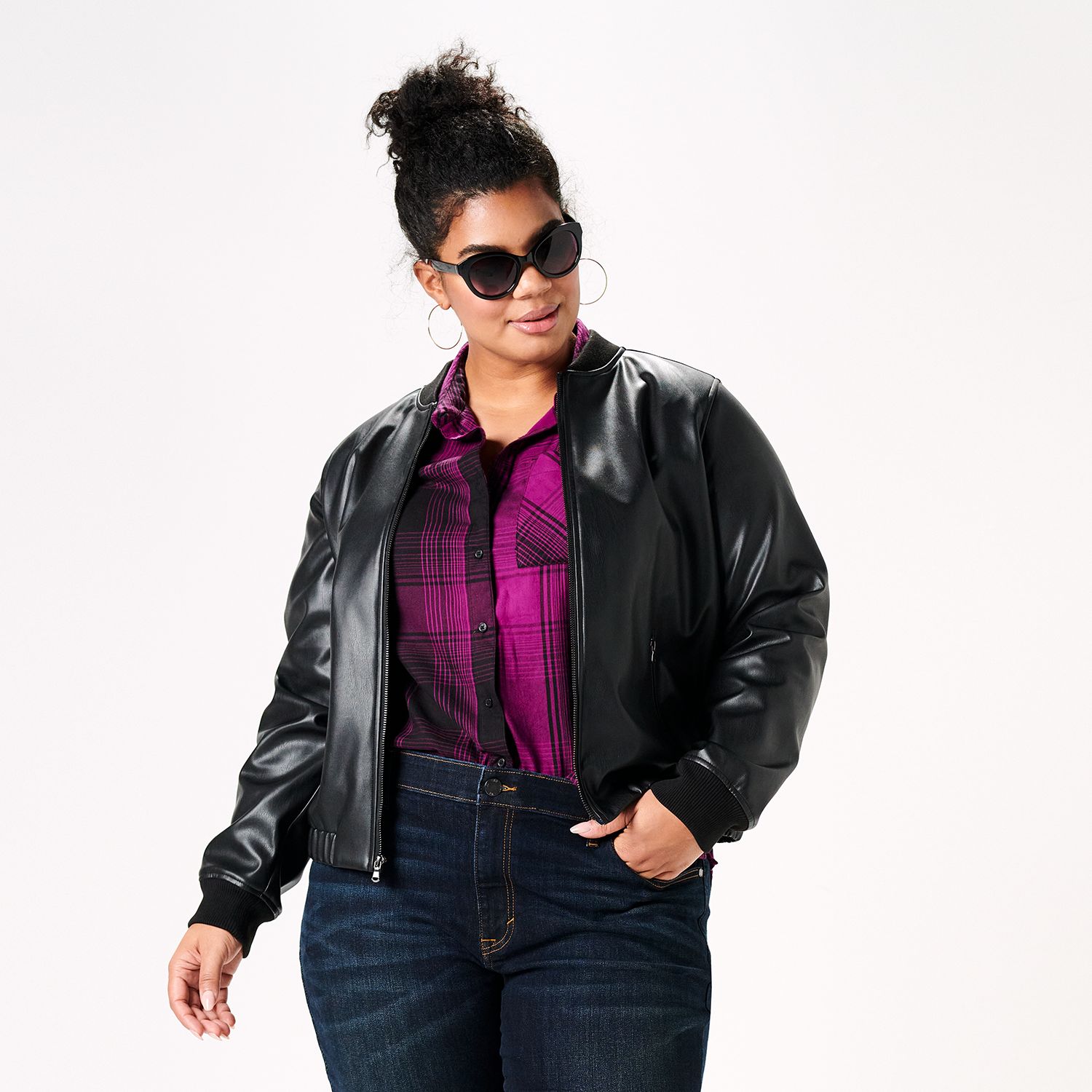 plus size bomber jacket 4x