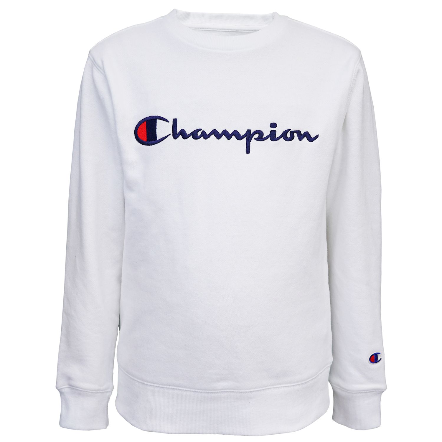 champion hoodie junior white
