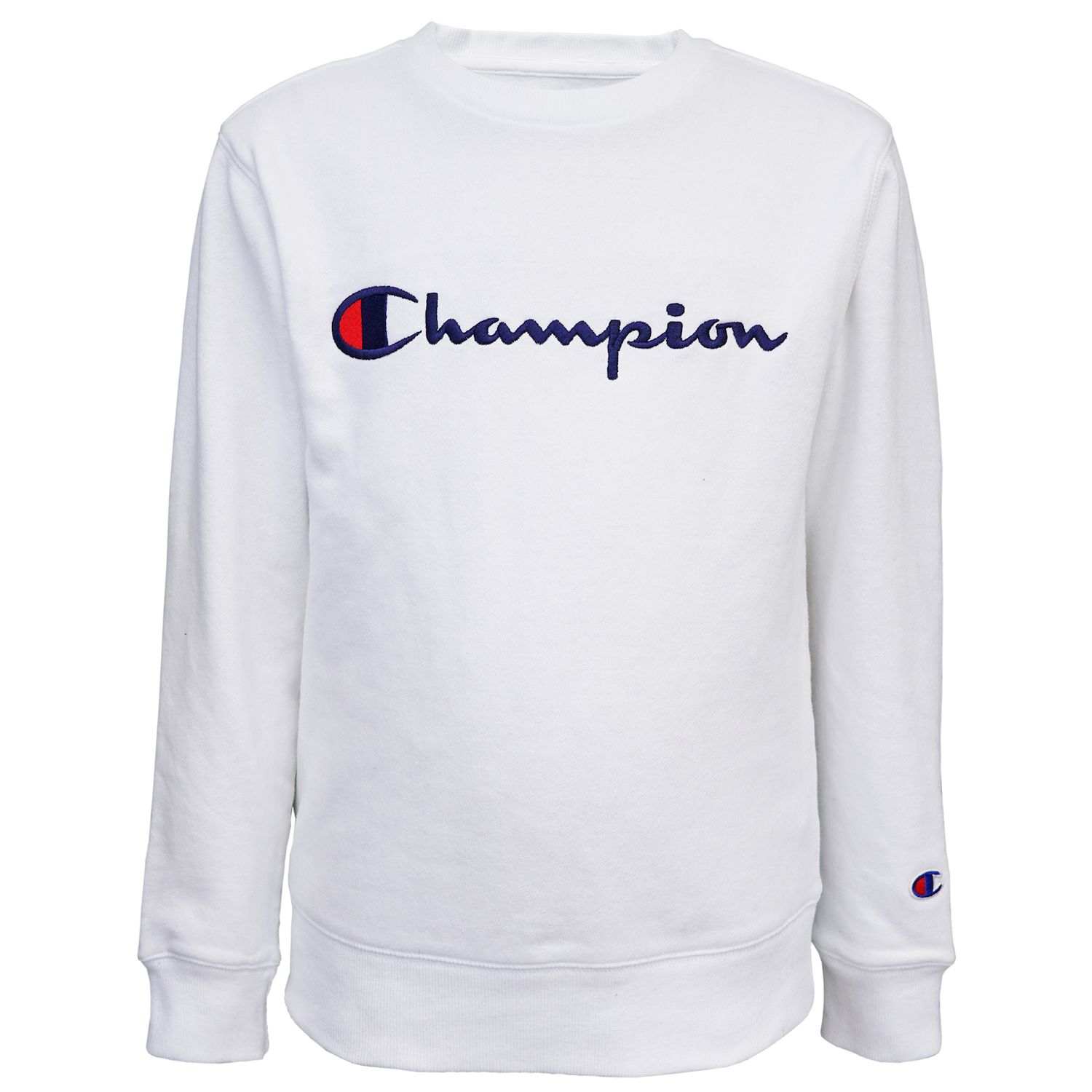 all white champion outfit