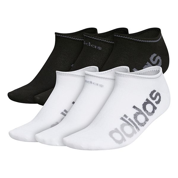 Women's adidas Linear Superlite II No-Show Socks 6-Pack