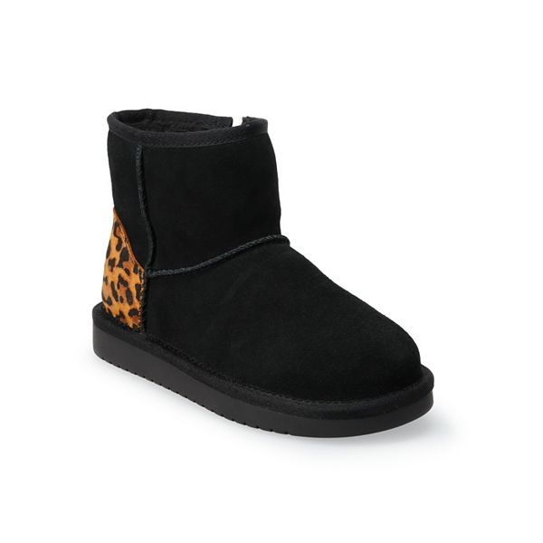 Kohls leopard sale boots