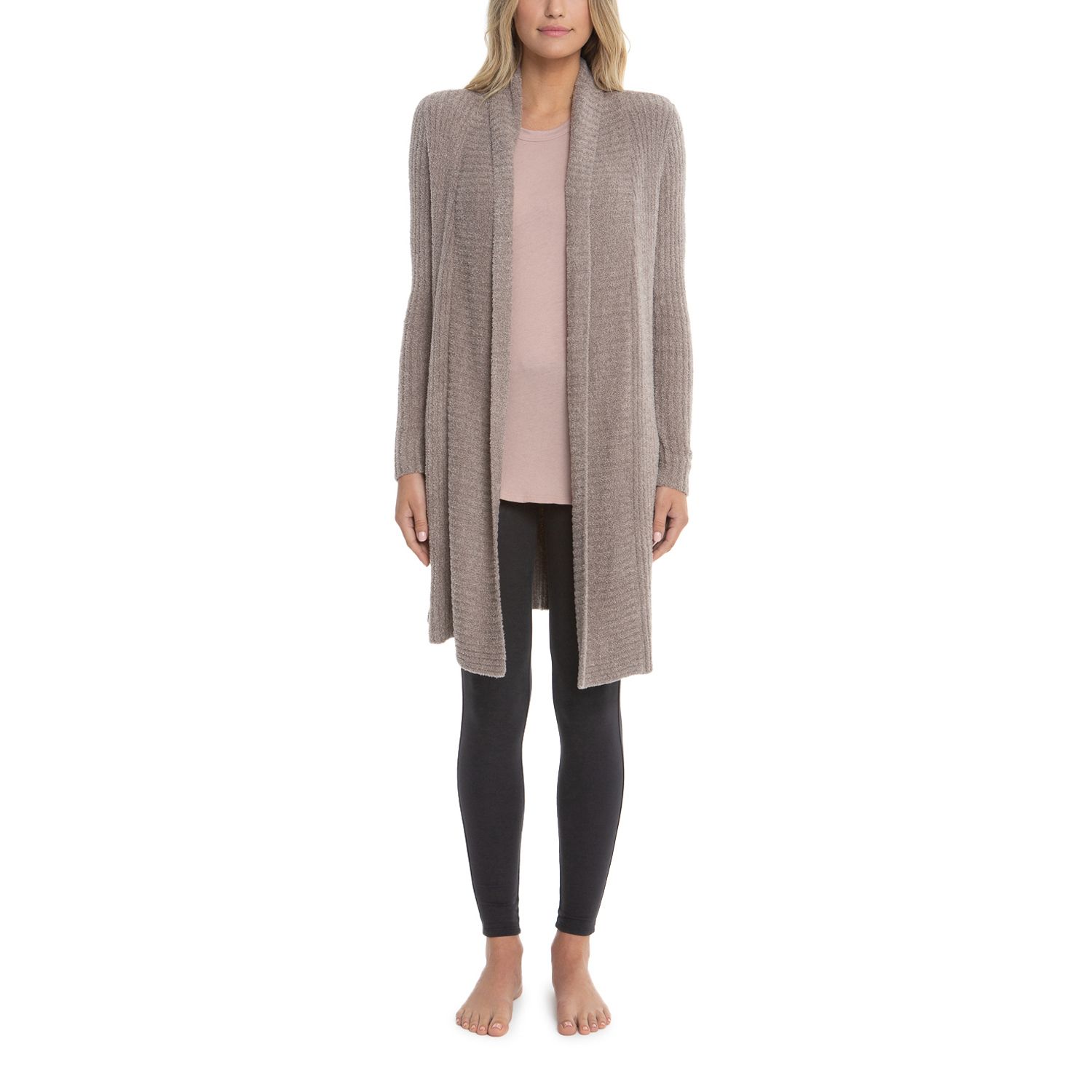 barefoot dreams cozychic lite long cardigan