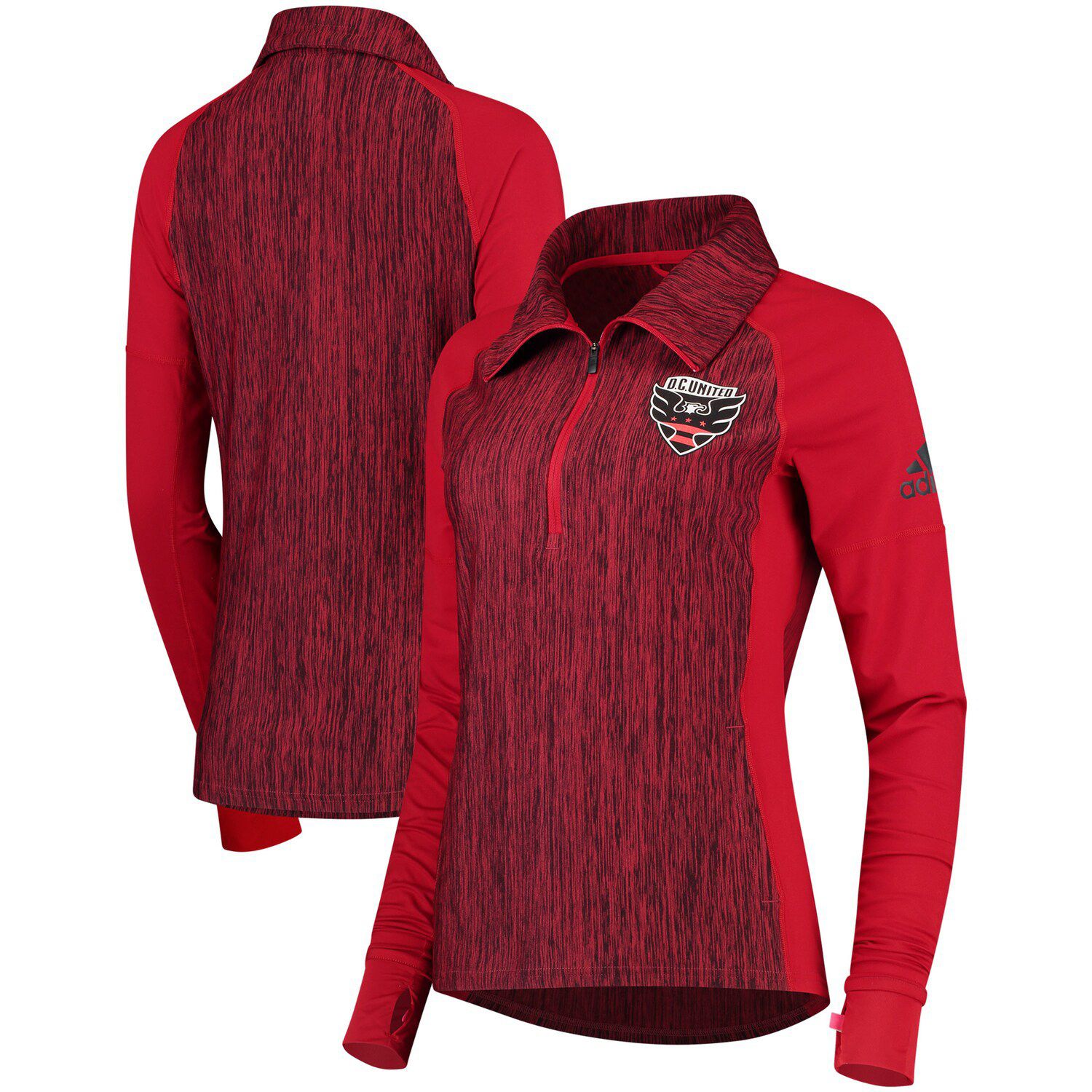 adidas red pullover