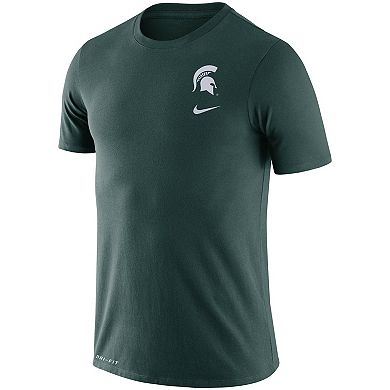 Men's Nike Green Michigan State Spartans DNA Logo Performance T-Shirt