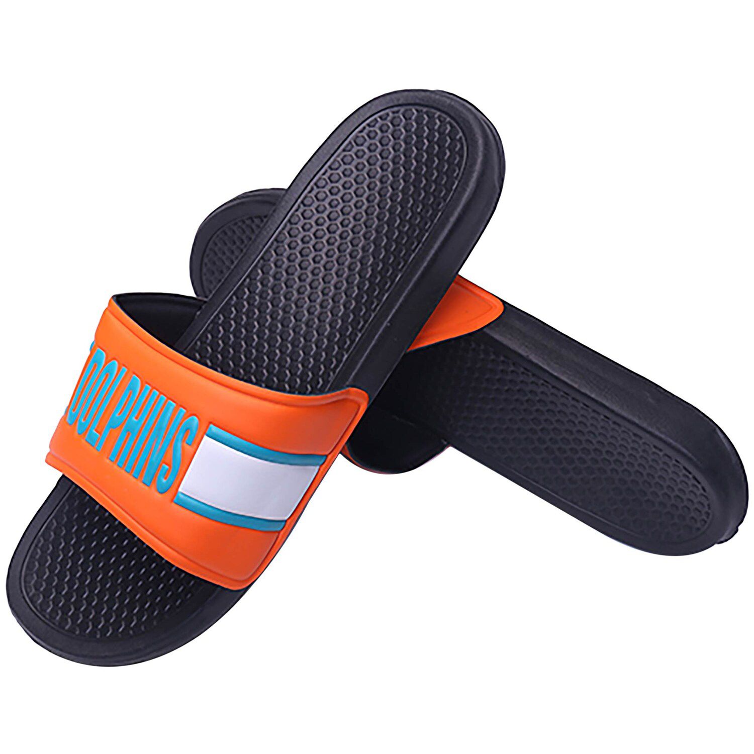 miami dolphins nike slides