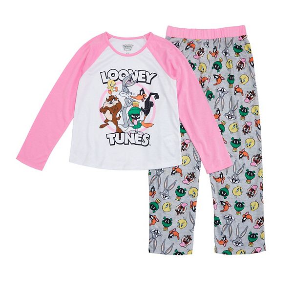 Girls 4 12 Looney Tunes Pajama Set
