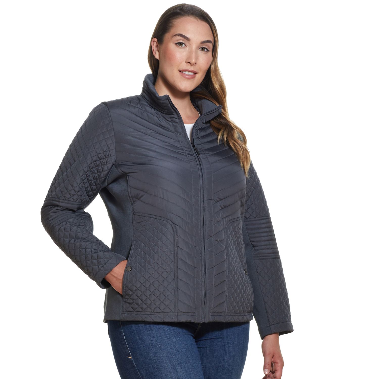 water resistant plus size jacket