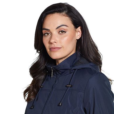 Women's Weathercast Hooded Water-Resistant Anorak Jacket