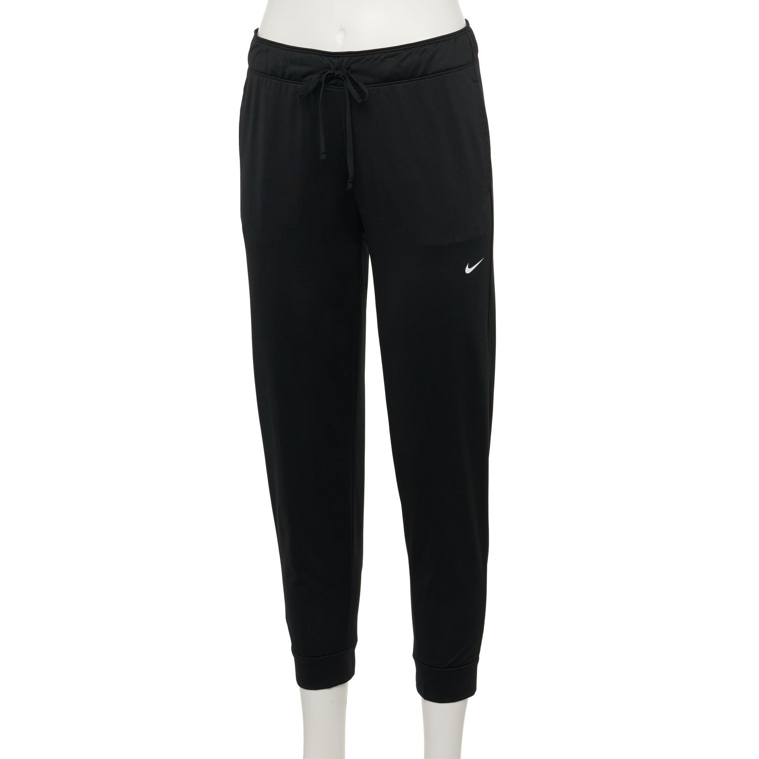 black nike cotton sweatpants