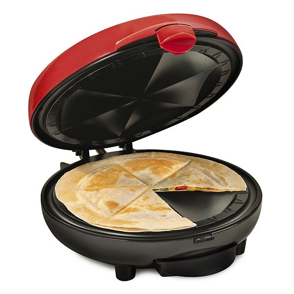 Taco Tuesday Deluxe 8in. Electric Quesadilla Maker with Extra Stuffing