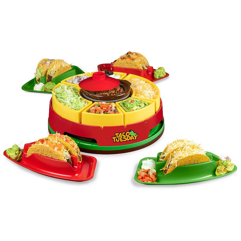 Taco Tuesday Lazy Susan Taco Bar