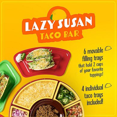 Taco Tuesday Lazy Susan Taco Bar