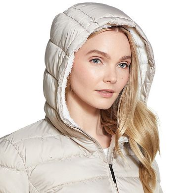 Women's Weathercast Hooded Puffer Jacket 