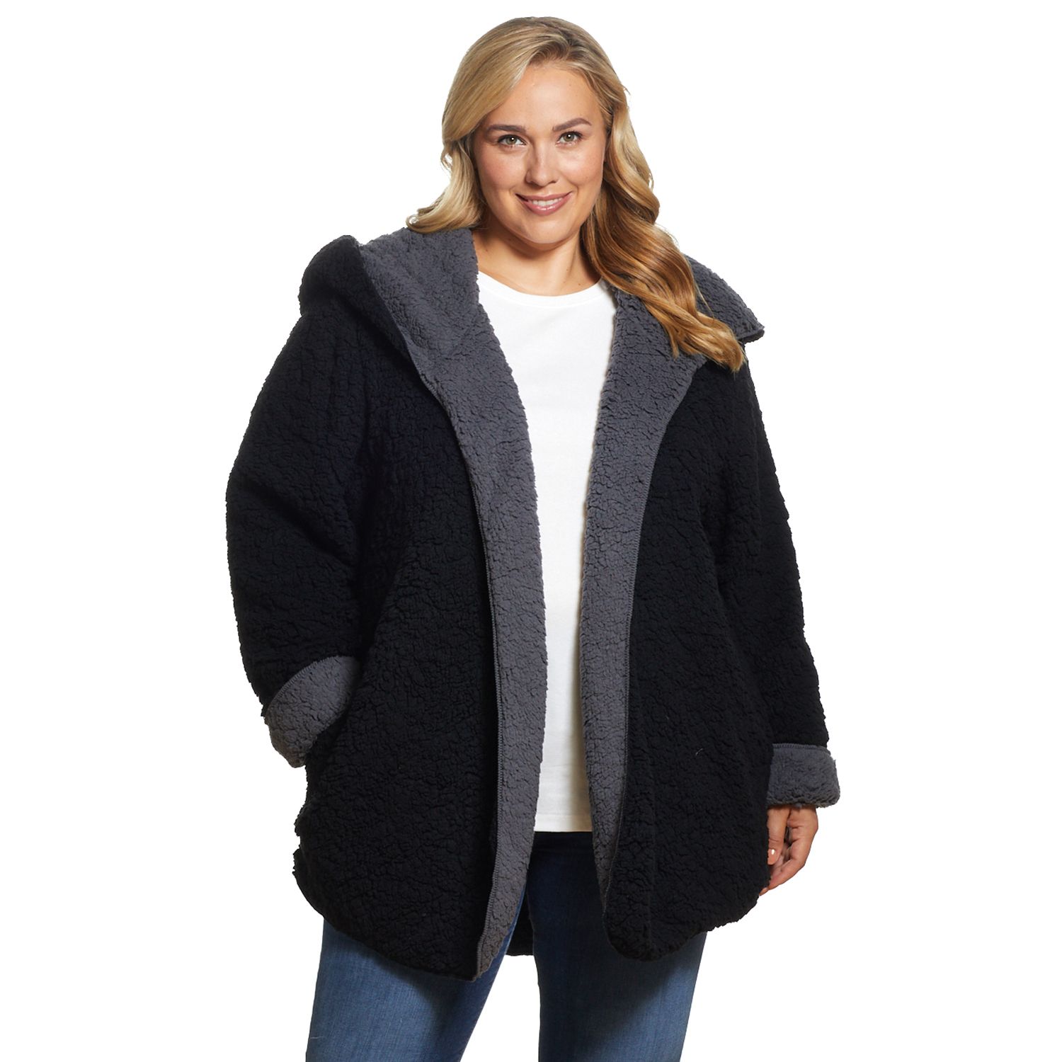 women's plus size coats at kohl's