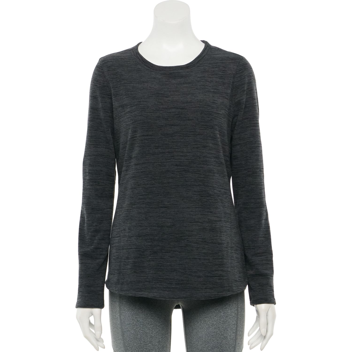 women's tek gear fleece crewneck sweatshirt