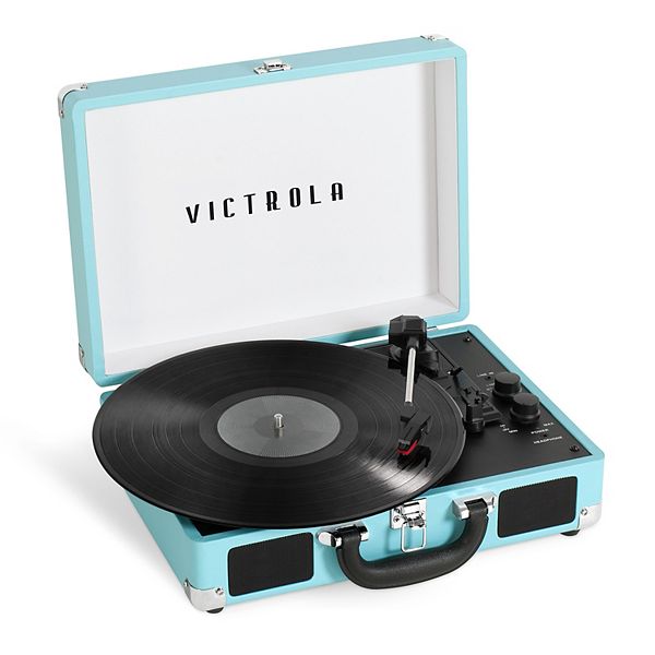 Victrola Journey+ Bluetooth Record Player - Turquoise