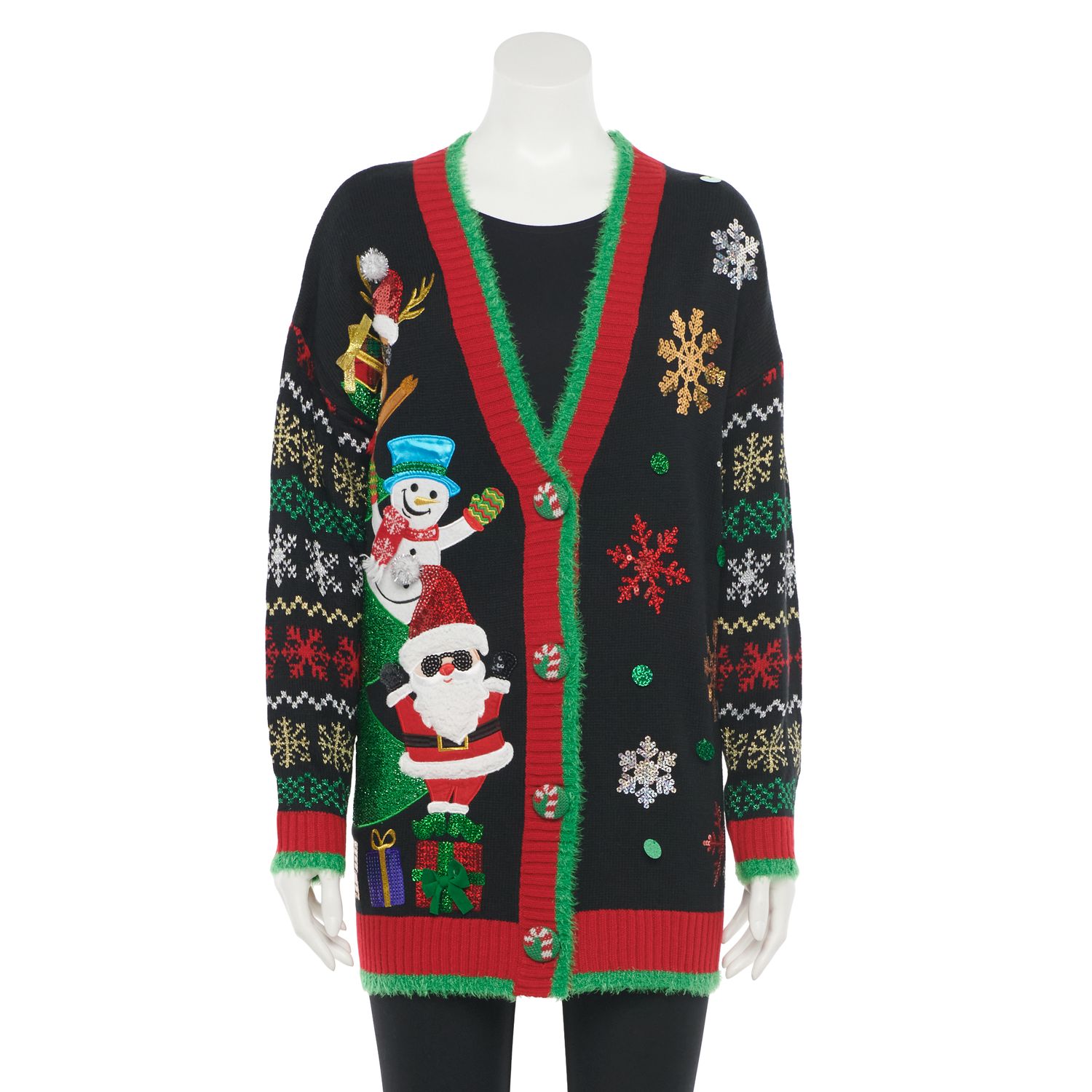 womens christmas sweaters kohls