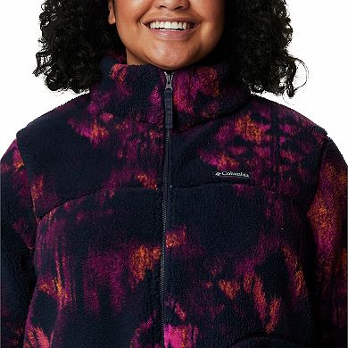 Plus Size Columbia West Bend Cozy Sherpa Fleece Jacket