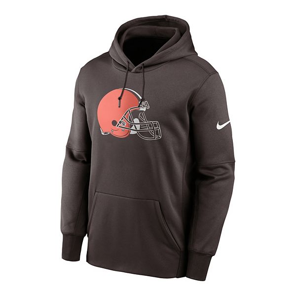 Nike Men's Cleveland Browns Historic Brown Pullover Hoodie