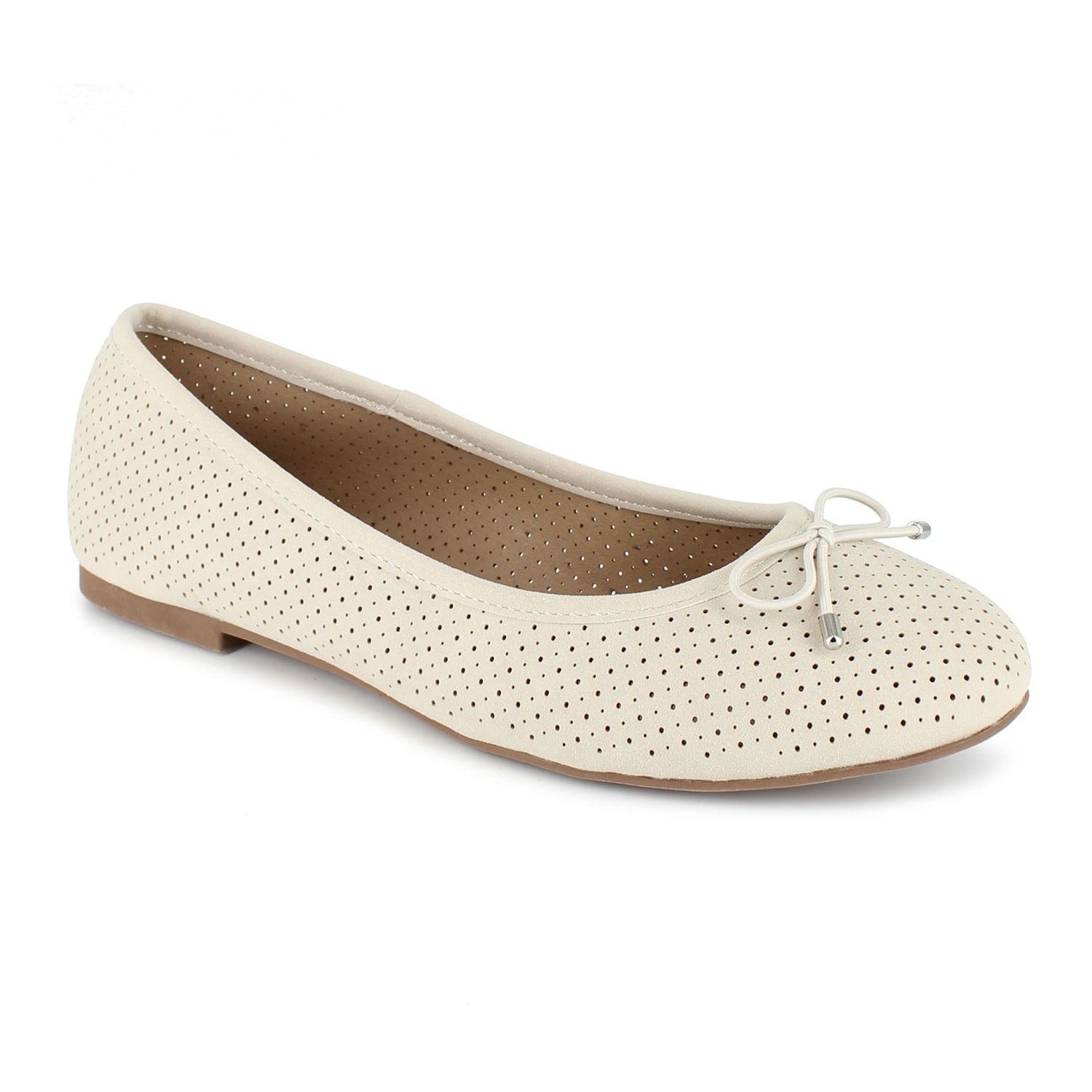 kohls silver flats