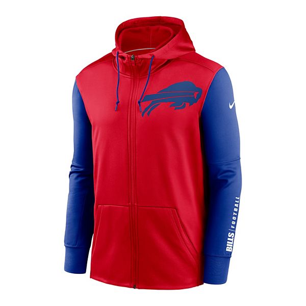 Men's Nike Buffalo Bills Mascot Full-Zip Hoodie