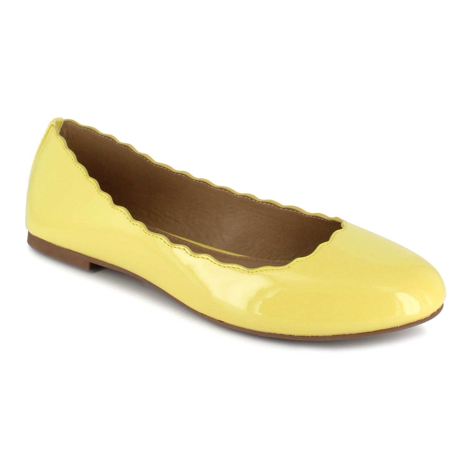 cleo scallop ballet flat