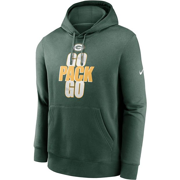 Green Bay Packers Nike Fan Gear Pullover Hoodie - Green