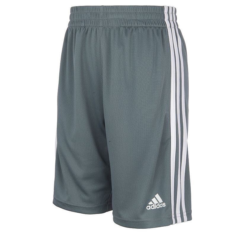 Boys 4-7 adidas Classic 3 Stripe Shorts, Boys, Dark Grey